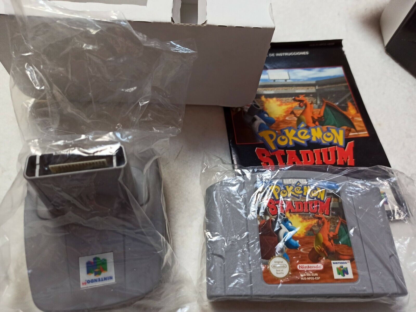 POKEMON STADIUM para Nintendo 64 Pal COMPLETO COMO NUEVO (151)ORIGINAL - Imagen 4