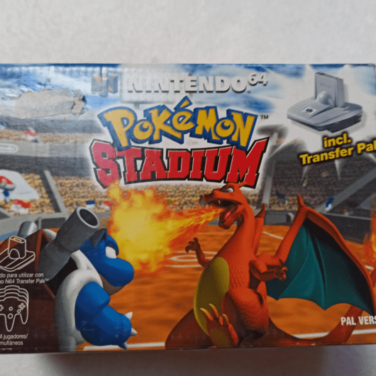 POKEMON STADIUM  para Nintendo 64 Pal COMPLETO COMO NUEVO  (151)ORIGINAL