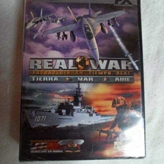 Real War PC SOLO WIN 95 98 XP Y 2000 Nuevo precintado (140)
