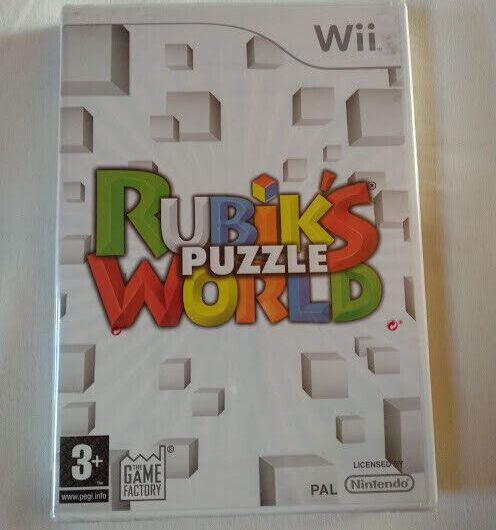 Rubik's Puzzle World para Nintendo Wii Nuevo y precintado Pal (106)