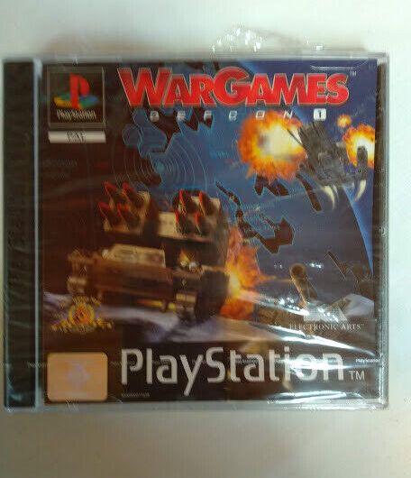 WARGAMES Playstation 1 Nuevo y precinto un poco estropeado Pal