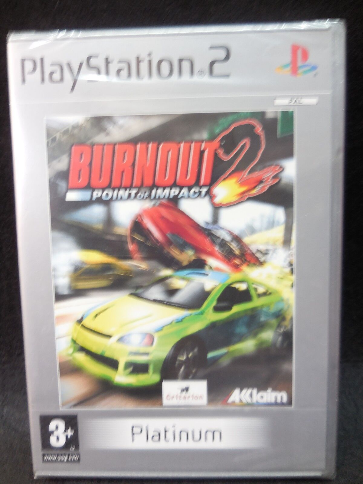 Burnout 2:Point of impact nuevo y precintado para playstation 2
