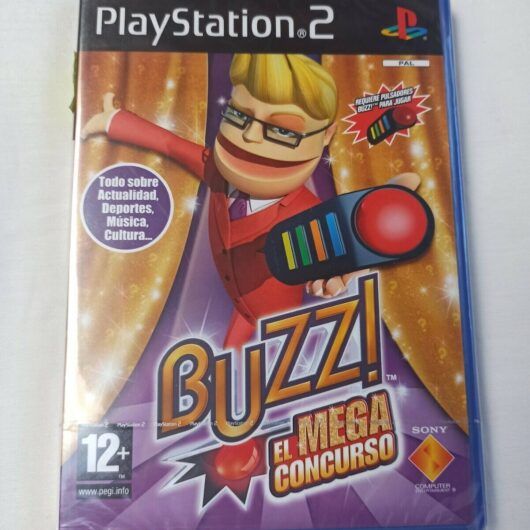 Buzz El Mega Concurso nuevo y precintado para playstation 2 (147)