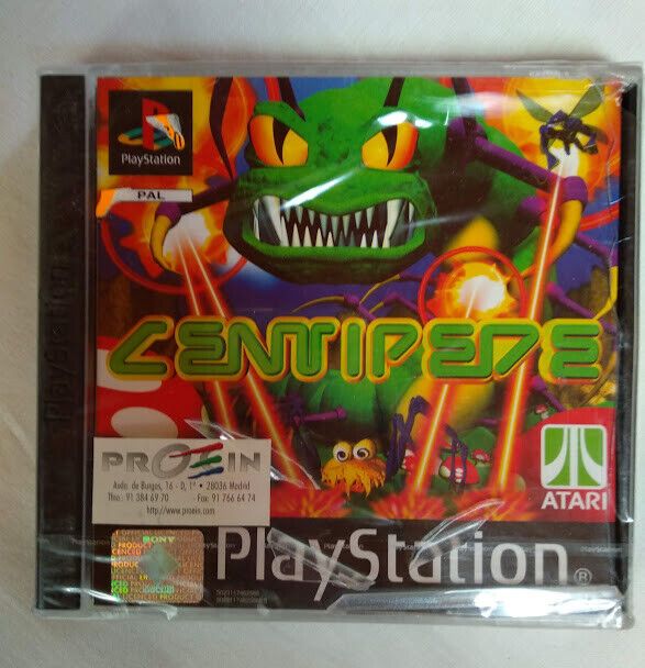 CENTIPEDE Playstation 1 NUEVO Y PRECINTADO PAL CAJA ROTA