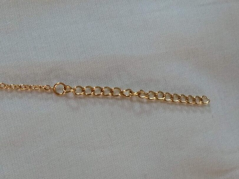 Collar gargantilla acero antialergico con colgante color dorado Nuevos (106) - Imagen 7