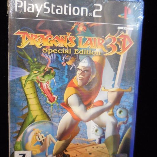 Dragon's Lair 3D Special Edition para playstation 2 nuevo y precintado.