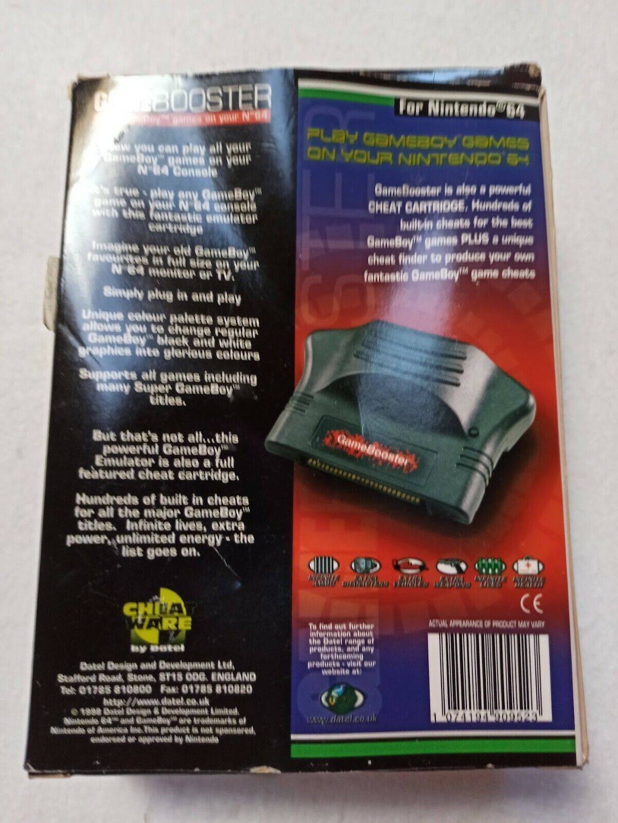 GAMEBOOSTER ADAPTADOR DE NINTENDO 64 NUEVOA ESTRENAR (150) - Imagen 3