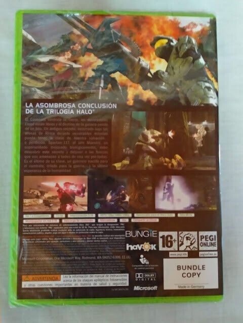 Halo 3 para XBOX360 Nuevo y precintado Pal - Imagen 3