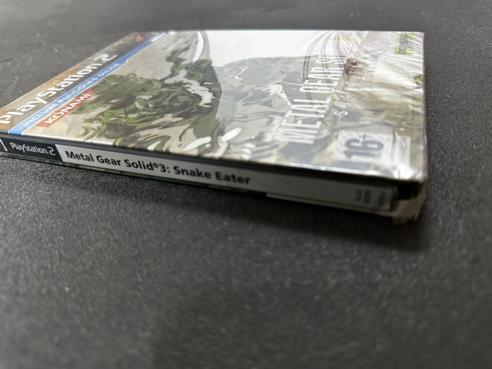 Metal Gear Solid 3 Snake Eater edición limitada metál PS2 PAL.(62).VER FOTODETAL