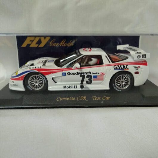 SCX Corvette C5R Test Car ref E121 Fly 1/32 Nuevo (94)