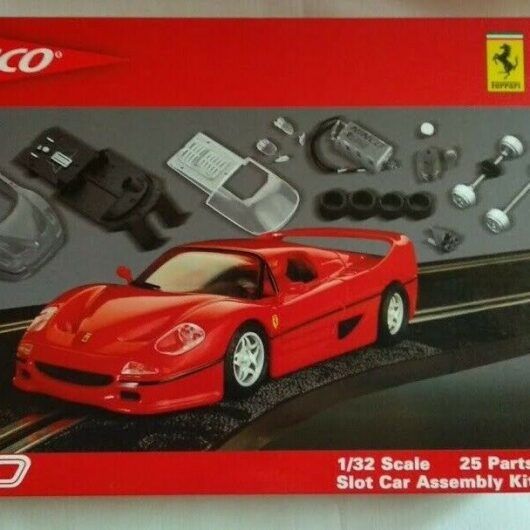 SCX Scalextric Ferrari F50 Coche para ensamblar 25 piezas Ninco 1/32 Nuevo
