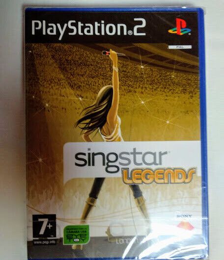 SingStar Legends para playstation 2 Nuevo y precintado Pal
