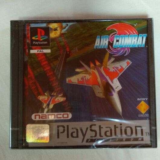 AIR COMBAT Playstation 1 NUEVO Y PRECINTADO PAL CAJA ROTA