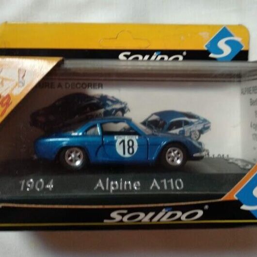 Alpine A110  Color Azul  Nuevo con caja (96)