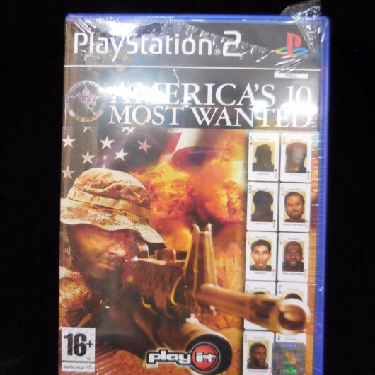 America's 10 Most Wanted nuevo y precintado para playstation 2