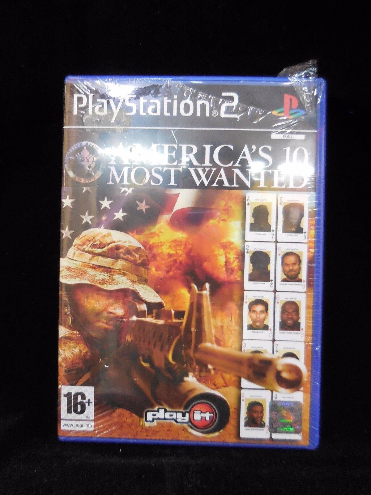 America's 10 Most Wanted nuevo y precintado para playstation 2