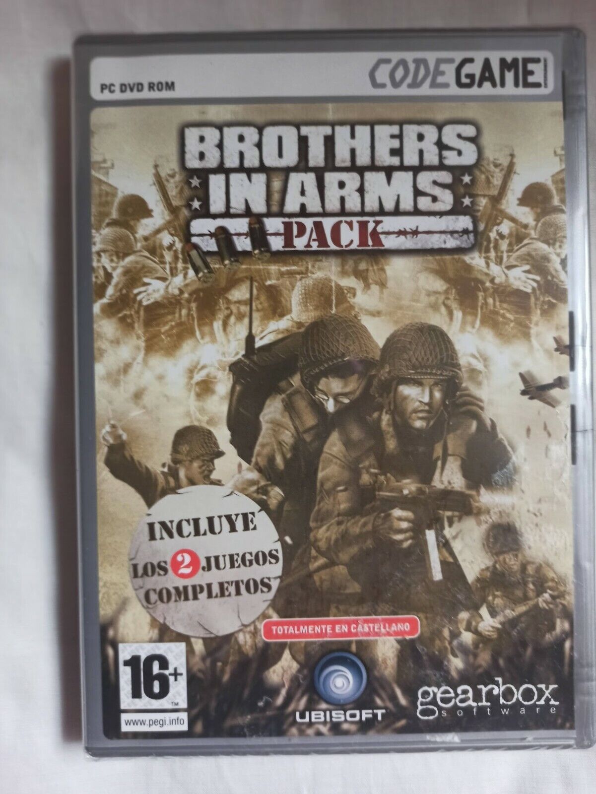 BROTHERS IN ARMS PACK PC SOLO WIN 2000 / XP Nuevo precintado (142)