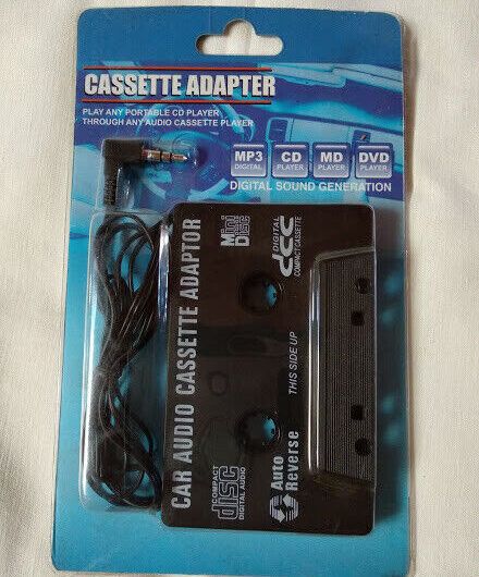 CINTA AUDIO PARA EL COCHE CASSETTE,IPHONE,IPOD,MP3 NUEVO