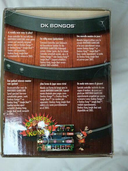Donkey Konga Pak Juego + Bongo Nintendo GameCube Nuevo y precintado Pal - Imagen 5