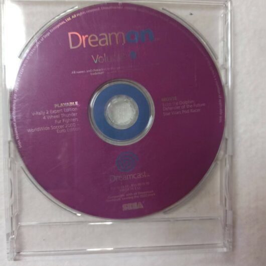 Dreamon volumen 9 CD Demo para  Dreamcast Pal Esp Nuevo(151)