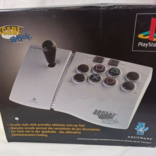 Mando Arcade para  PLAYSTATION 2  como nuevo con caja(148))