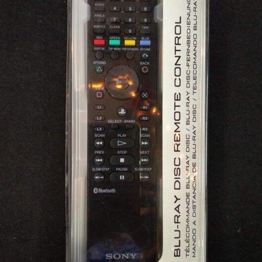 Mando Blu-Ray Disc remote control para PS3 original Sony nuevo,precintado