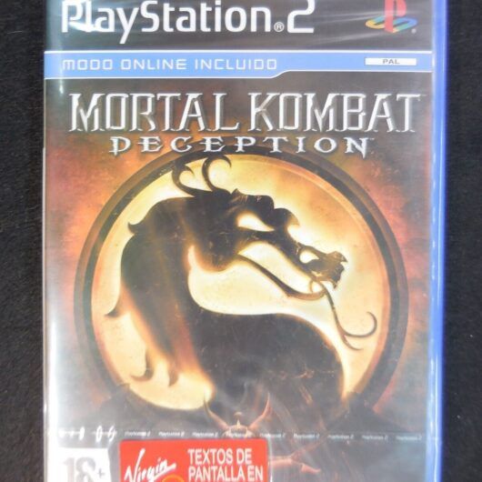 Mortal Kombat:Deception para playstation 2  Nuevo y precintado PAL