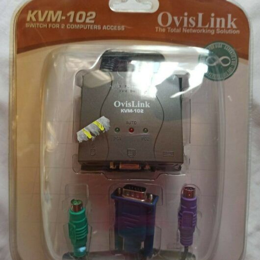OVISLINK KVM-102 PERIFERICO DE ENTRADA  NUEVO EN BLISTER( 154)