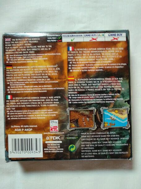 Pirates of the Caribbean The Curse of the Black Pearl Game Boy Advance Ocasion - Imagen 5