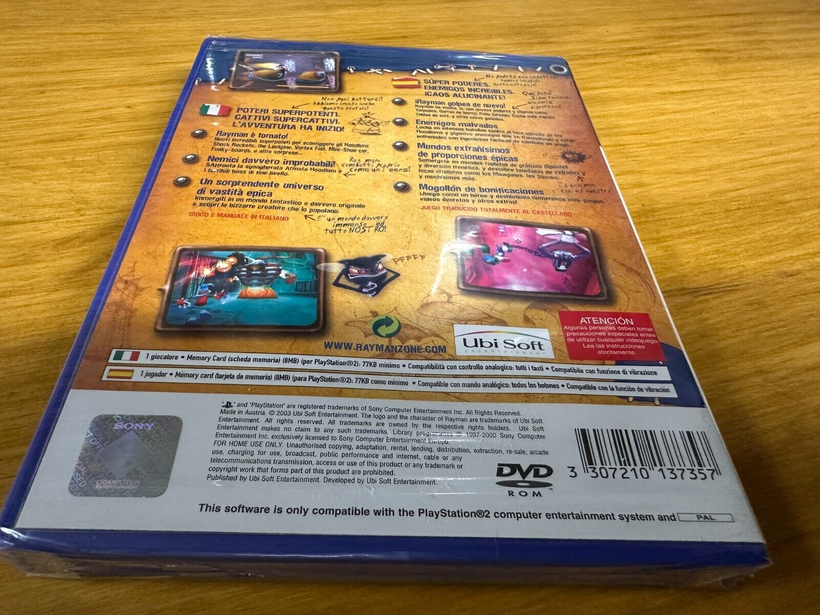Rayman 3 Hoodlum Havoc para playstation 2 Nuevo y precintado Pal(57) - Imagen 10