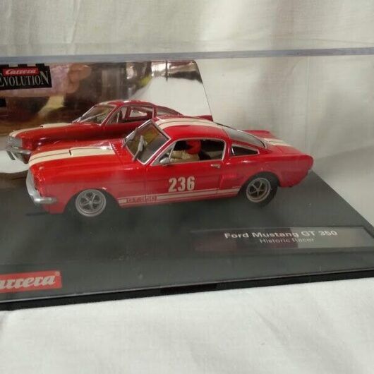 SXC Scalextric Ford Mustang GT 350 Historic Racer Carrera  Red  1/32  Nuevo