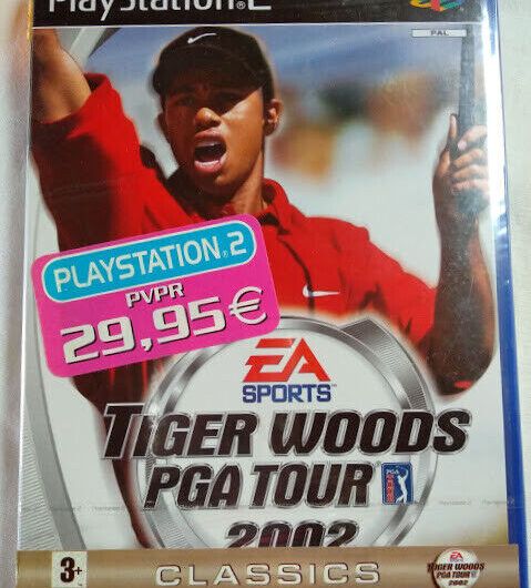 Tiger Woods PGA TOUR 2002 para playstation 2 Nuevo y precintado Pal
