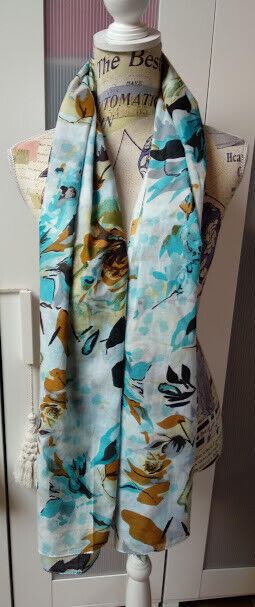 Fular-Pareo con bonito estampado en alegres colores diferentes colores (134) - Imagen 6